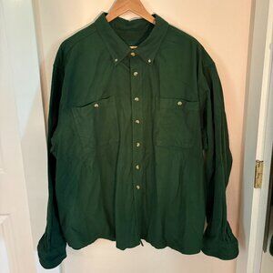 Brushed Cotton Collared Shirt